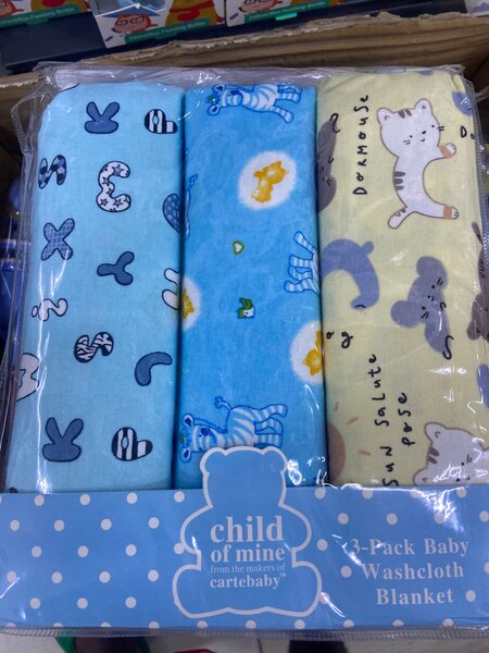 3 Draps de bébé