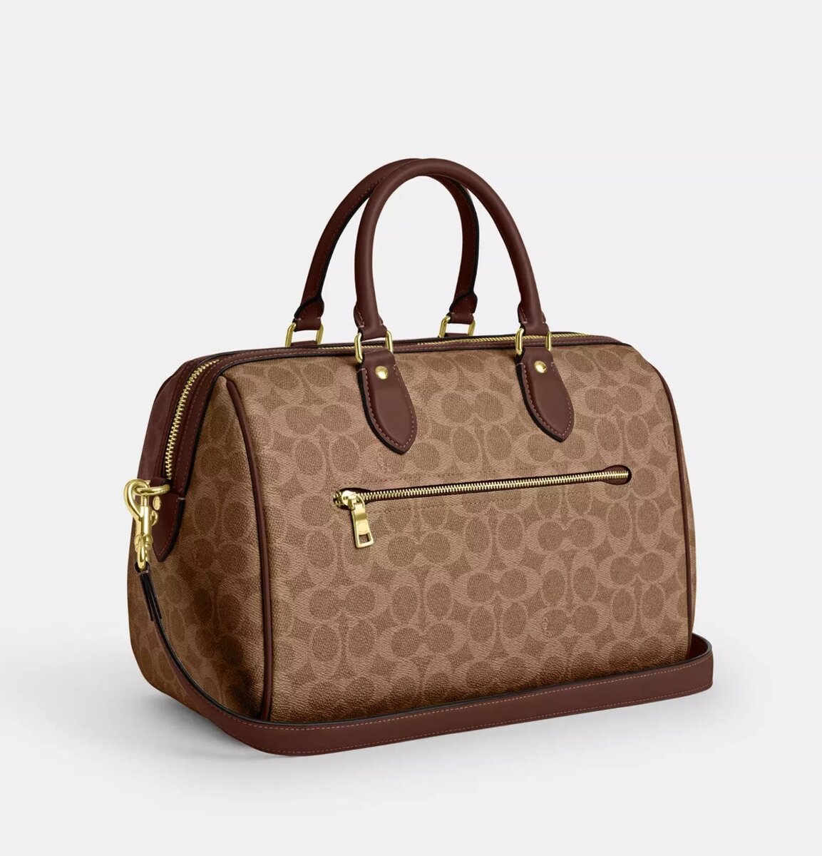 Sac à main Coach Rowan en toile exclusive