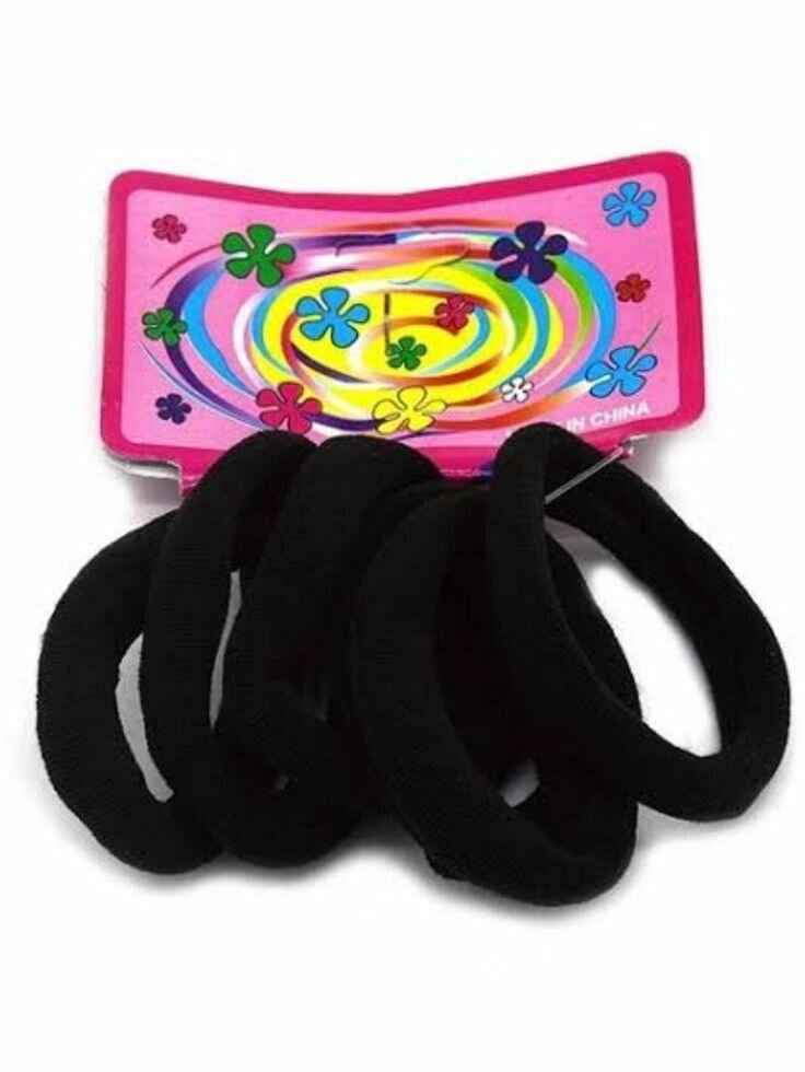 Ensembles élastiques cheveux noirs