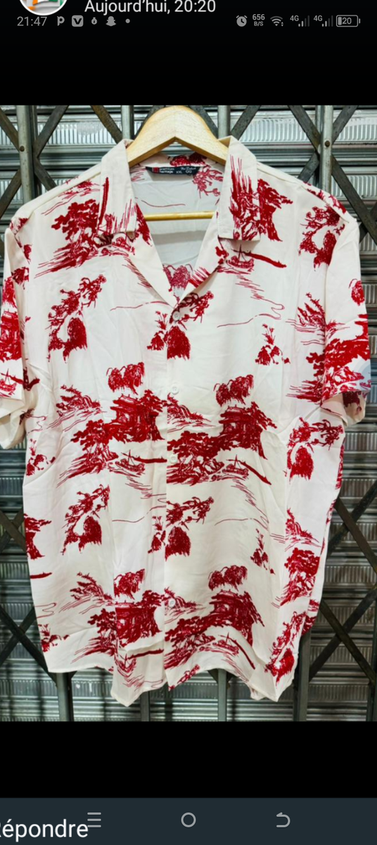 Chemise hawaii