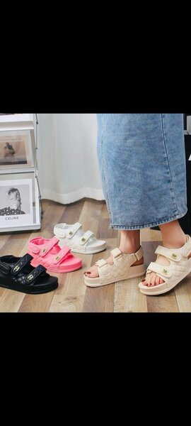 Channel Sandals
