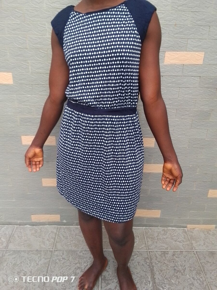 Robe d'été à pois taille M