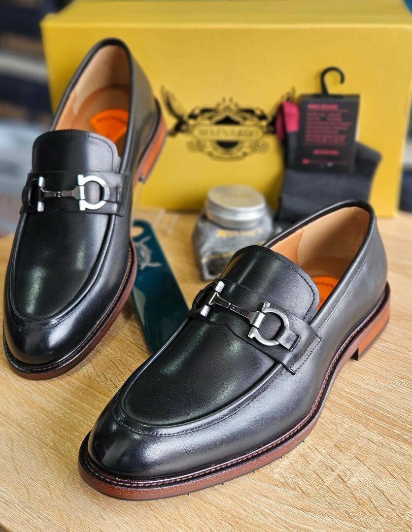 Mocassins en cuir élégants