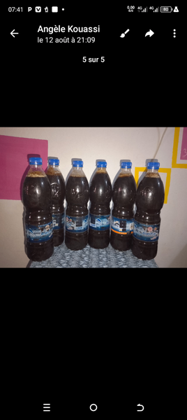 Miel naturel non brûlé