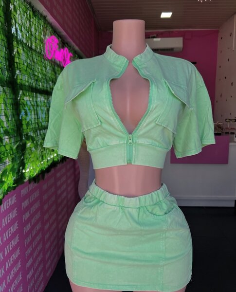 Green dress