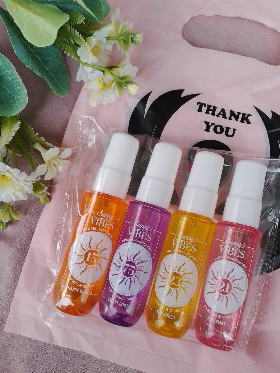 Coffret brumes parfumées