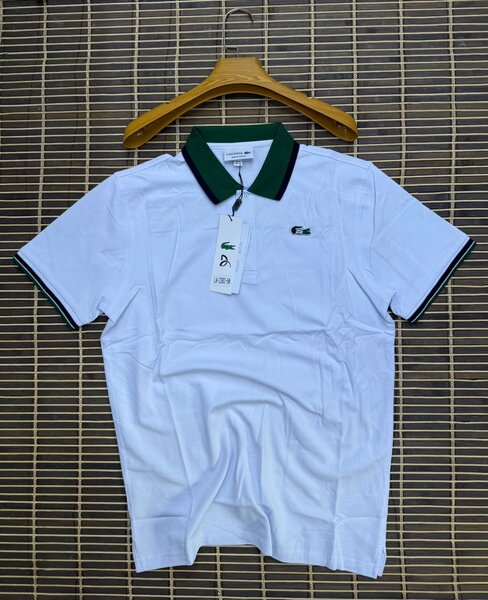 Polo blanc classique homme