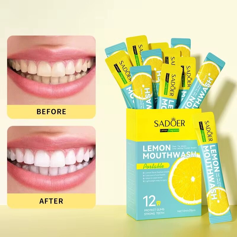 Teeth whitening And Mouthwash
