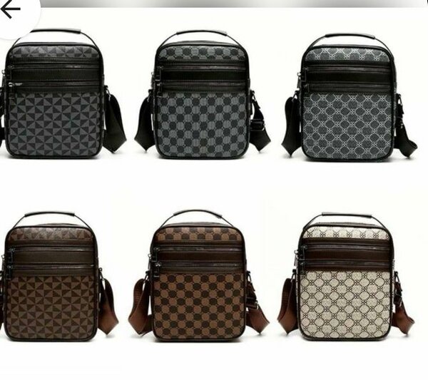 SAC À BANDOULIÈRE SURFACE EN CUIR IMPERMÉABLE