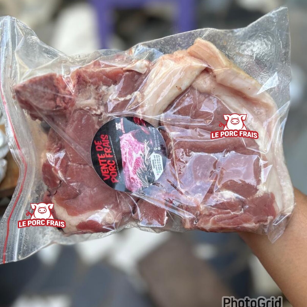 Côtes avec la peau 3kg