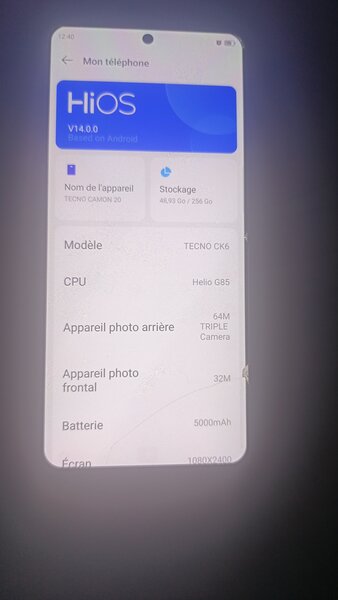 Tecno camon 20