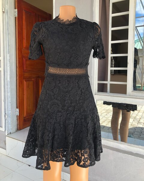 black dress