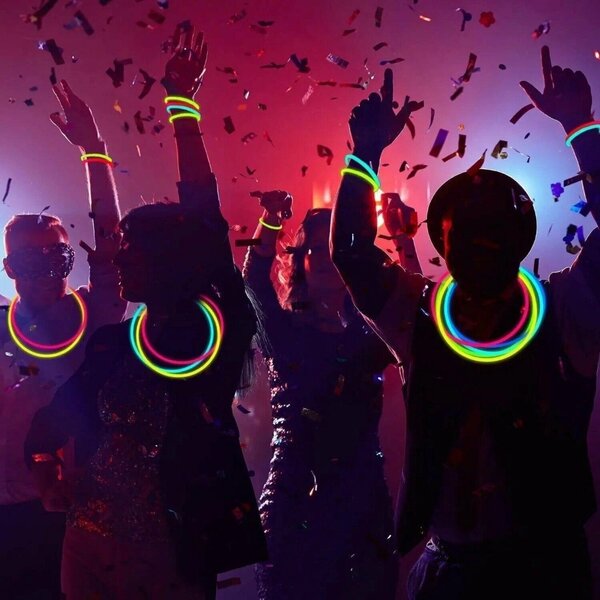 Glow-in-the-dark strips