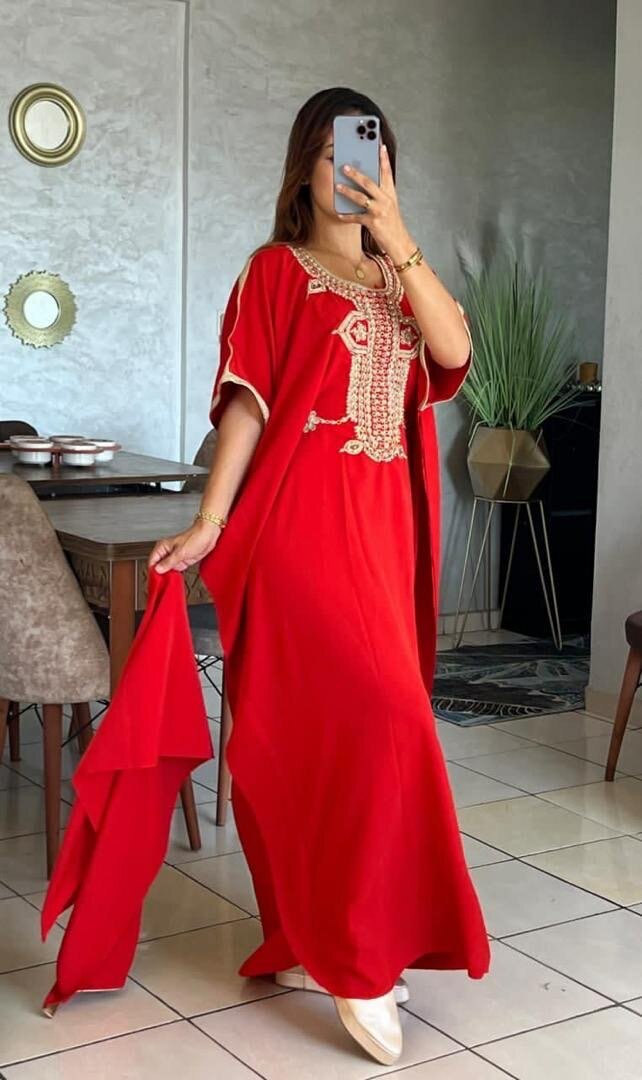 Robe Caftan Élégante Femme