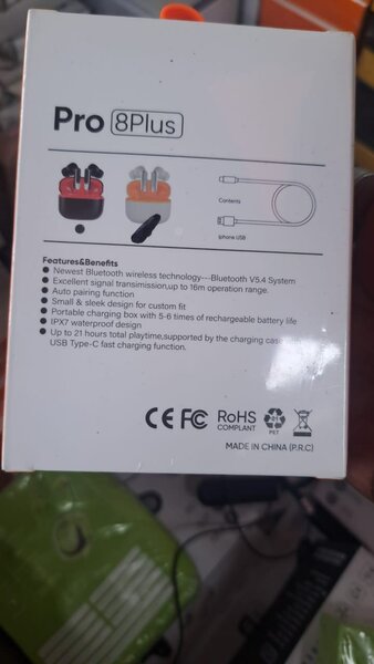 Écouteurs Bluetooth Pro 8Plus