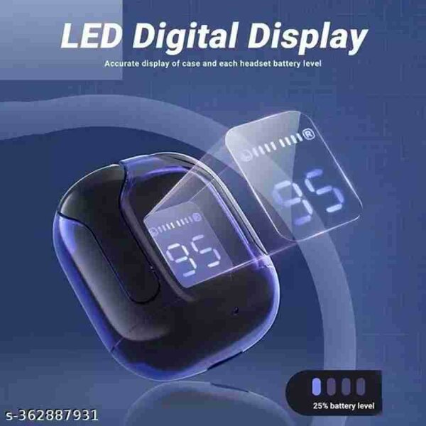 Écouteurs Bluetooth LED Bass+