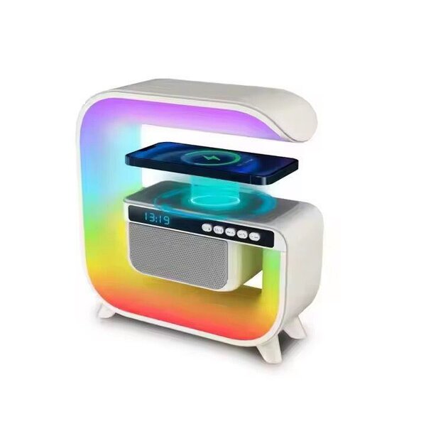 Réveil LED avec chargeur sans-fil