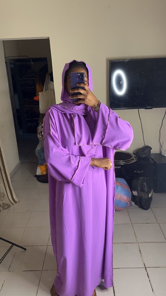 Boubou et voile
