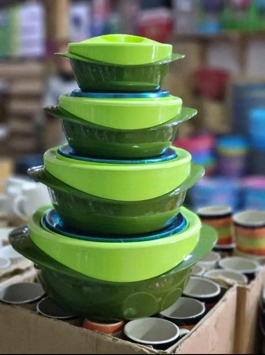 A set of containers