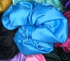 Velvet scrunchies