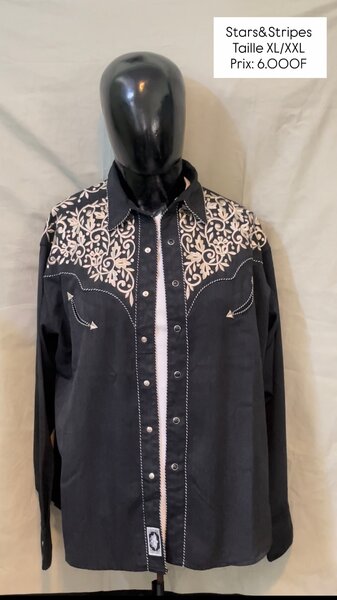 Chemise Western Élegante