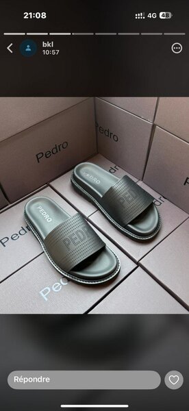 Claquettes confort Pedro