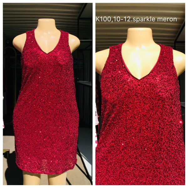 red dress
