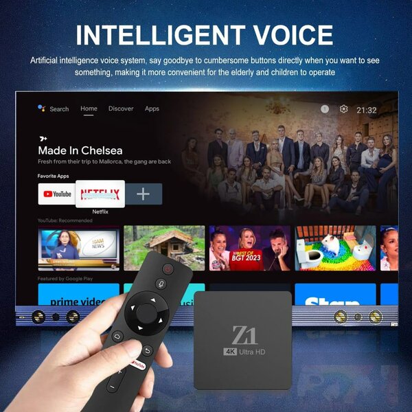 Box TV Z1 4K Ultra HD