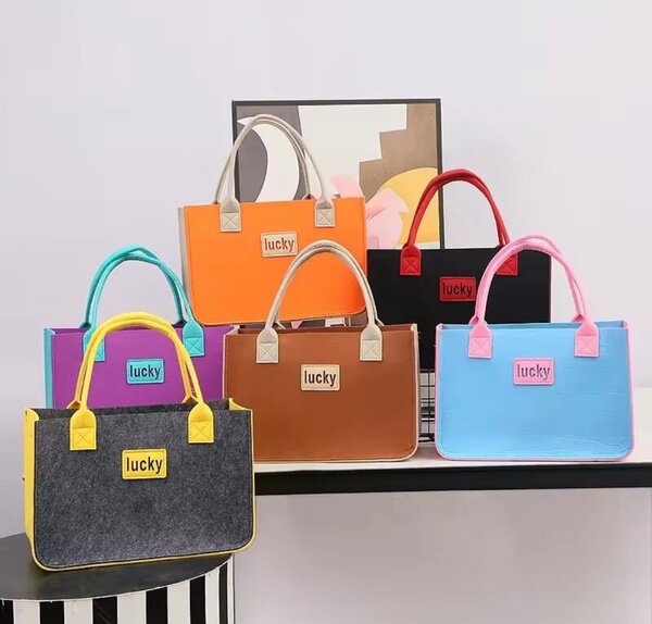 Sacs fourre-tout colorés 'Lucky'