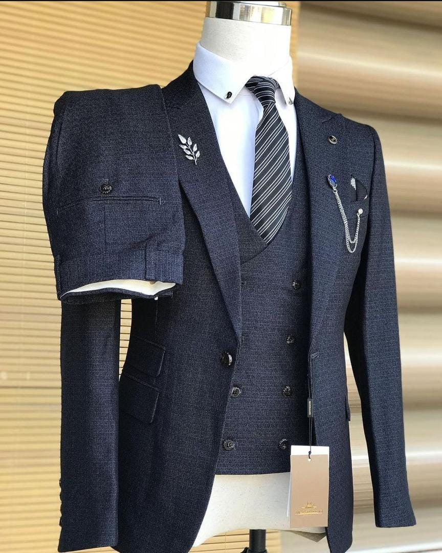 Suit bleu
