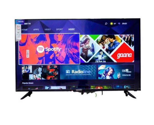 Full HD Android TV - 43"' - HDMI - USB & Coax Ports - Black