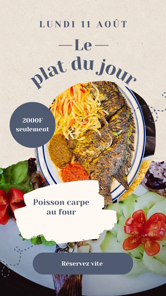 Carpe au four