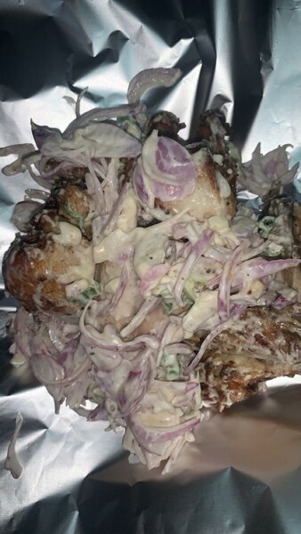 DEMI POULET MAYO + ATTIÉKÉ