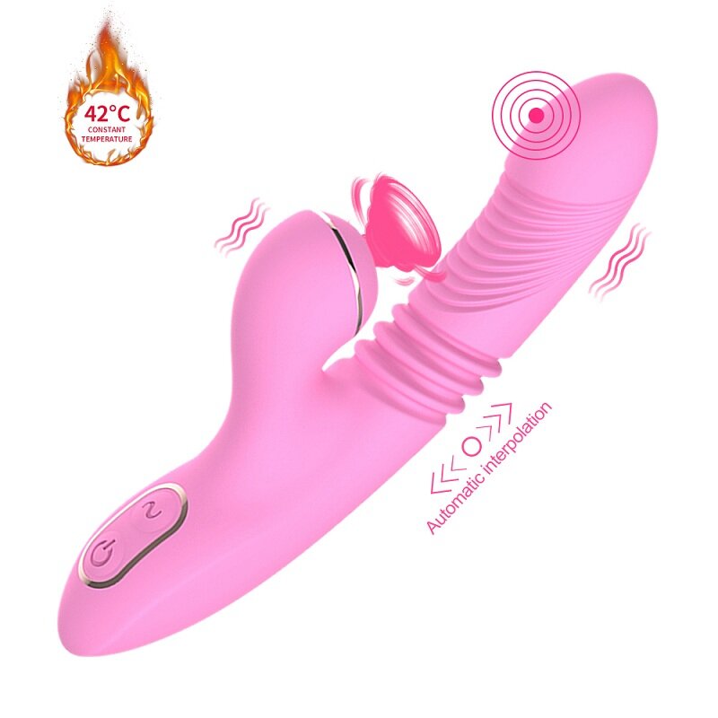 Telescopic And suction vibe