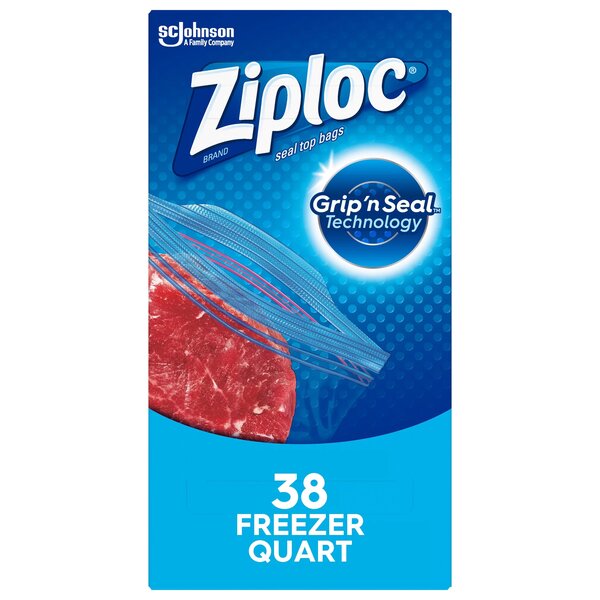Sacs congélation Ziploc 38 pièces
