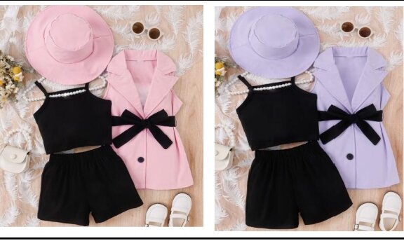 Ensemble été fille chic