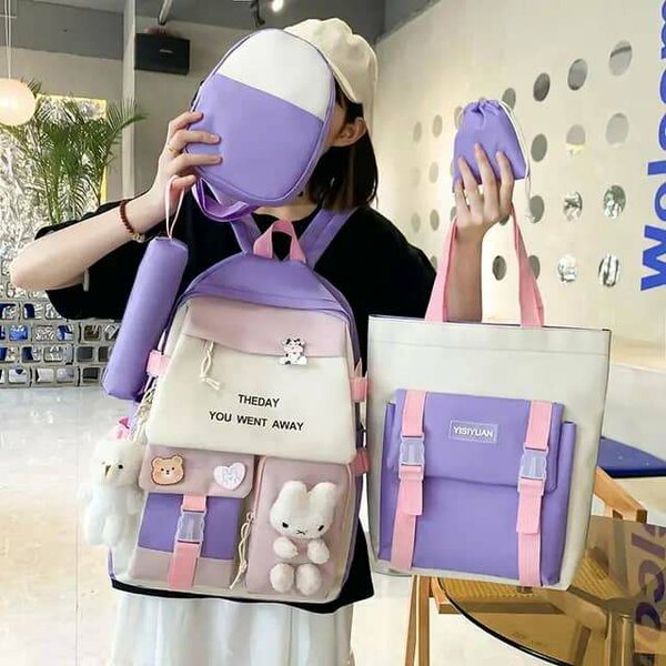 Magnifique Cartable scolaire 4 an 1