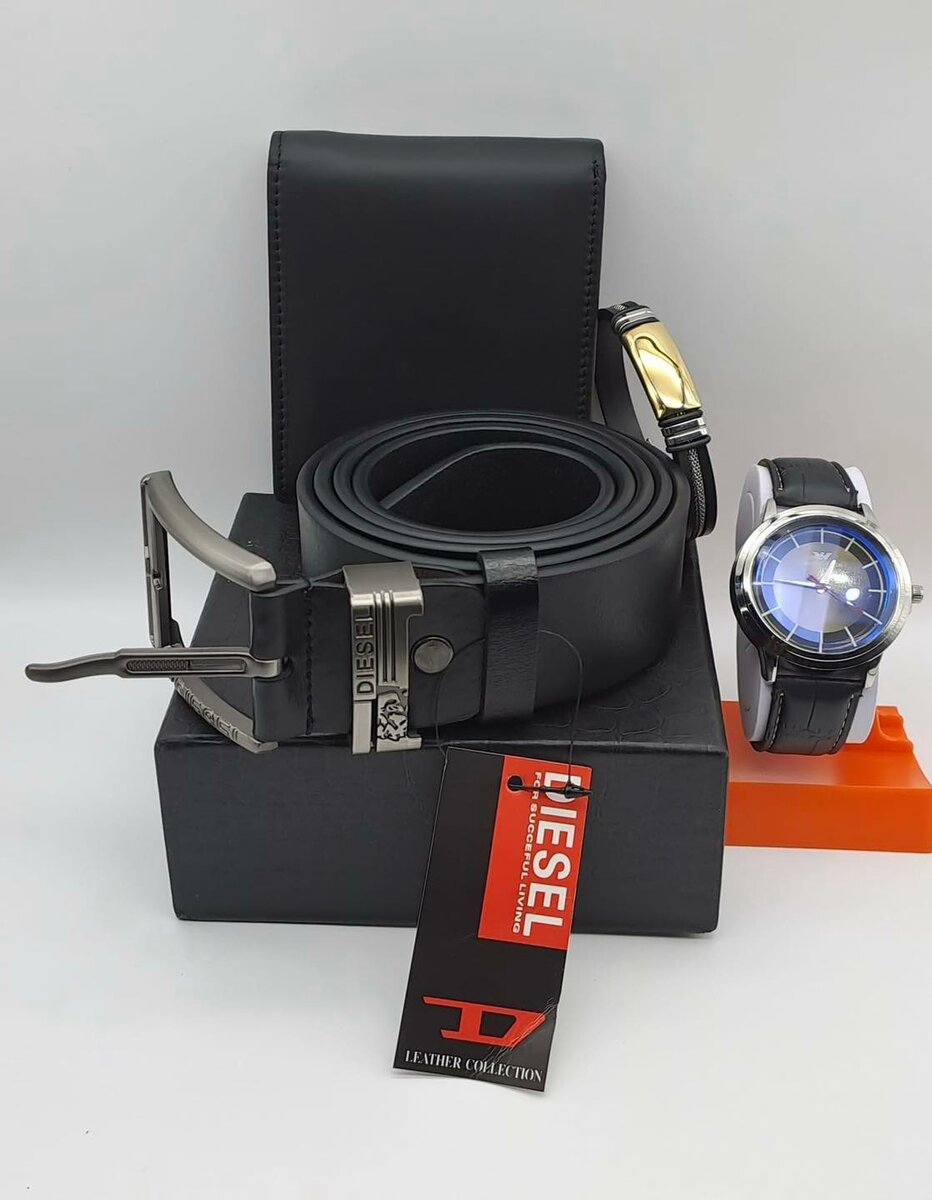 Cadran: portefeuille, bracelet, montre et bracelet en cuir