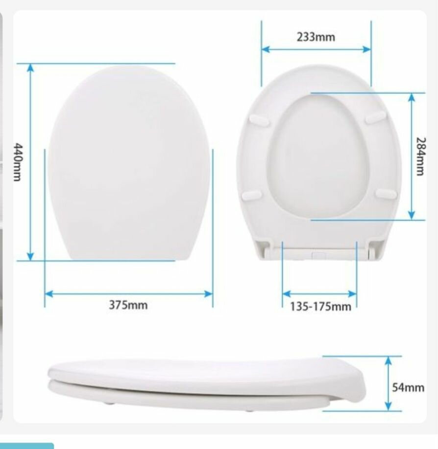 Cuvette WC à fermeture douce
