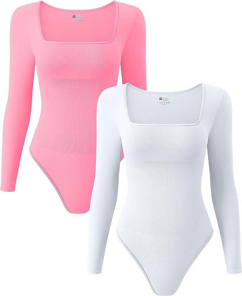 Body femme manches longues