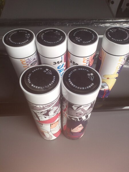 Naruto themed flask