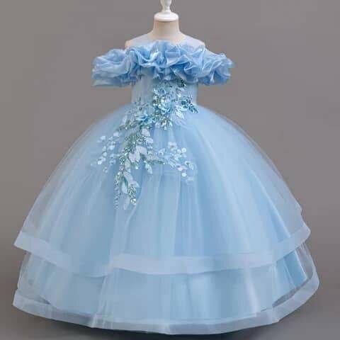 Robe princesse enfant fille 4 ans