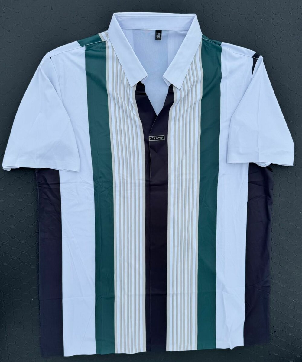 Chemise à motifs élégante