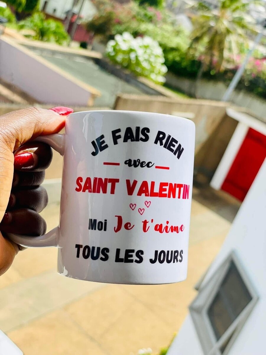 Je fais rien avec saint Valentin