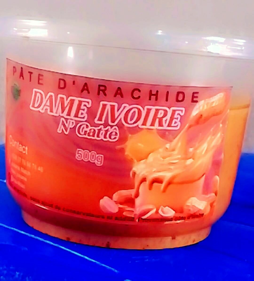 Pâte d'arachide Dame Ivoire 500g