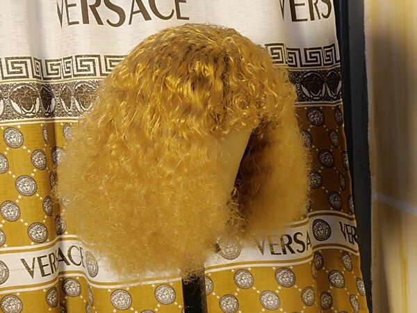 Curly Blonde Wig