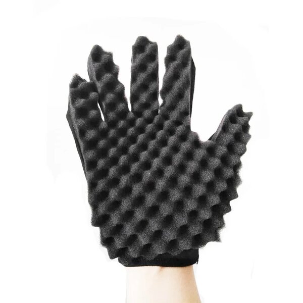 Brosse Éponge À Cheveux,Gants Pour Boucles Afro