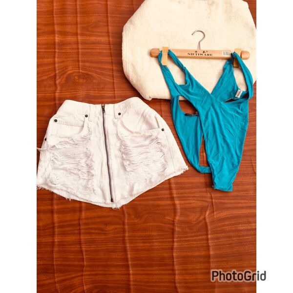 Skirt with top