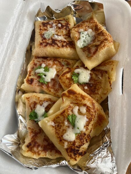 Crêpes salées
