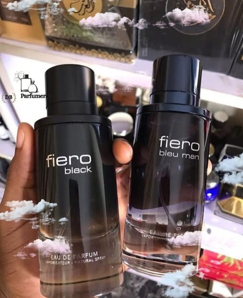 Parfum Fiero black et bleu
